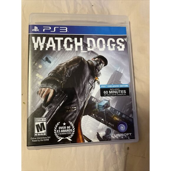 Watch Dogs Sony PlayStation 3 PS3 Game Tested Complete - Picture 1 of 7